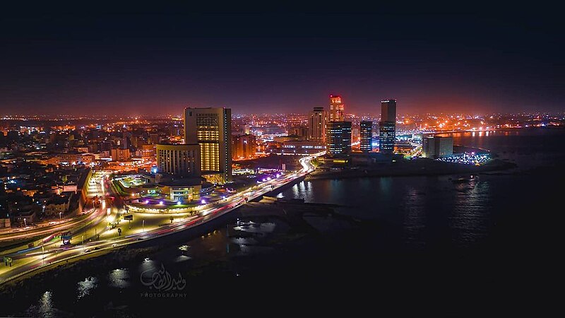 File:Tripoli at night sky.jpg