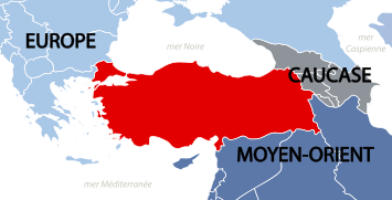 Регіональне положення Туреччини (фр.)