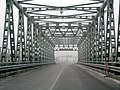 A záhonyi Tisza-híd, mely összeköti Magyarországot és Ukrajnát