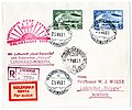 1931-07-25 cover Graf Zeppelin Polar Flight 1931