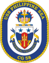 Badge de l'USS Philippine Sea (CG-58).