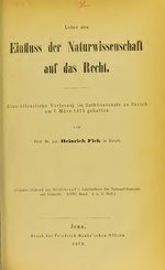 Миниатюра для Файл:Ueber den Einfluss der Naturwissenschaft auf das Recht - eine öffentliche Vorlesung im Rathhaussaale zu Zürich am 7. März 1872 gehalten (IA b22355297).pdf