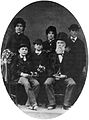 Valdemar Knudsen and family, Vienna, 1885.jpg