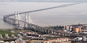Illustrasjonsbilde av artikkelen Vasco da Gama Bridge