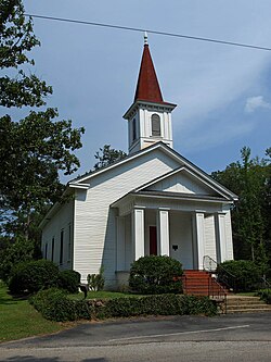 Verbena United Methodist Church červenec 2011.jpg