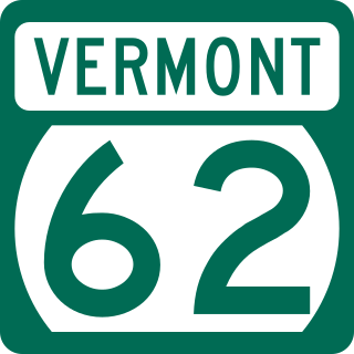 <span class="mw-page-title-main">Vermont Route 62</span> State highway in Washington County, Vermont, US