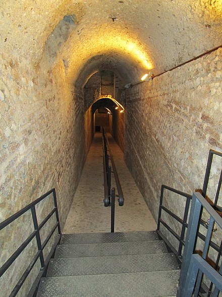 Via Tecta, a Roman underground road