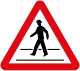 Vienna Conv. road sign Aa-12b-V1 (right-hand traffic)