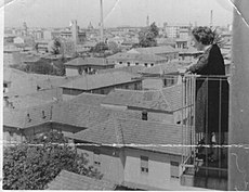 Vigevano, vista panoramica da corso Genova (anni '60)