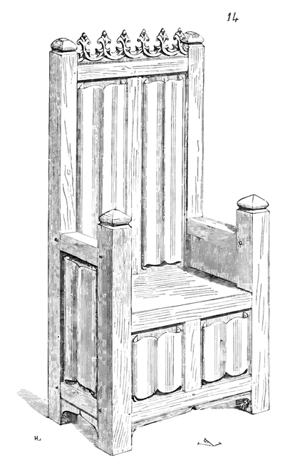 Roue en bois sur pied en métal, circa 1850