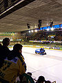 Ice resurfacer cleans the ice before the 2nd National Hockey League's 4th play-off game