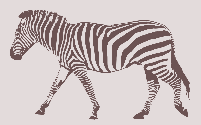 File:Walking zebra svg.svg