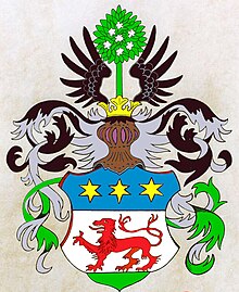 Wappen des Johann Conrad von Winterscheidt (vor 1630–1684)