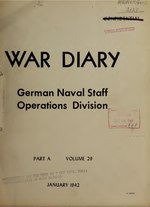 Миниатюра для Файл:War diary - German Naval Staff Operations Division (IA wardiarygermann291942germ).pdf