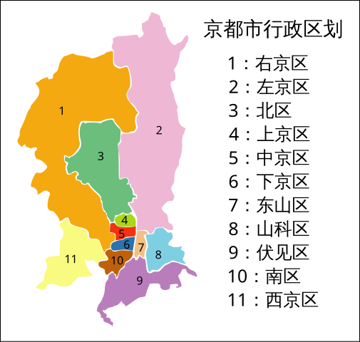 File:Wards of kyoto2.svg