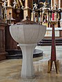 * Nomination Baptismal font in the catholic parish church St. Bonifaz in Weißenohe --Ermell 06:34, 28 August 2019 (UTC) * Promotion Good quality. --Pudelek 10:56, 28 August 2019 (UTC)