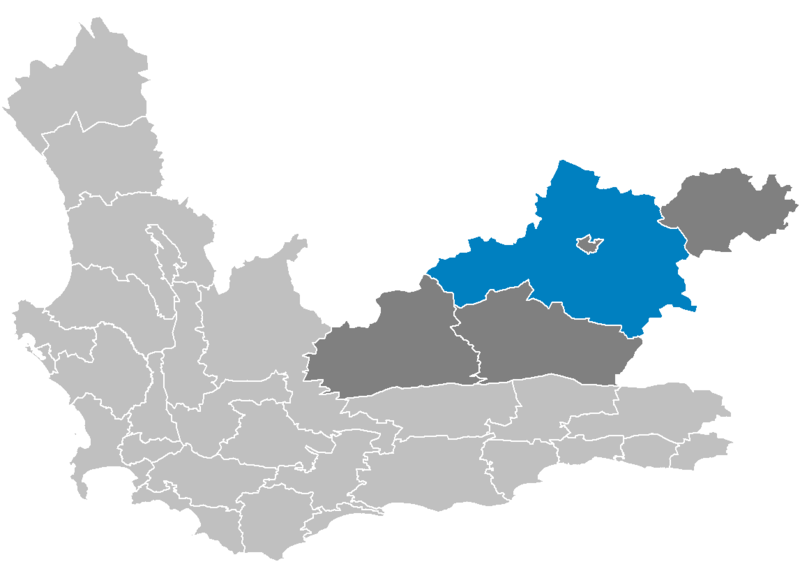 File:Western Cape Municipalities showing Beaufort West.png