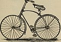 Safety bicycle with a spring fork