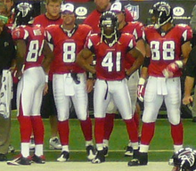 Tony Gonzalez (right) with Chris Redman, Roddy White and Antoine Harris White, Redman, Harris and Gonzalez.png