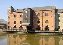 A former warehouse at Wigan Pier is named after Orwell. Wigan Pier - geograph.org.uk - 4175.jpg