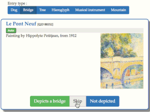 Wikidata Game - Depiction example of bridge.gif