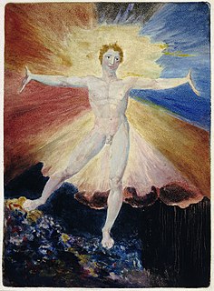 William Blake, Albion Rose, 1794–95