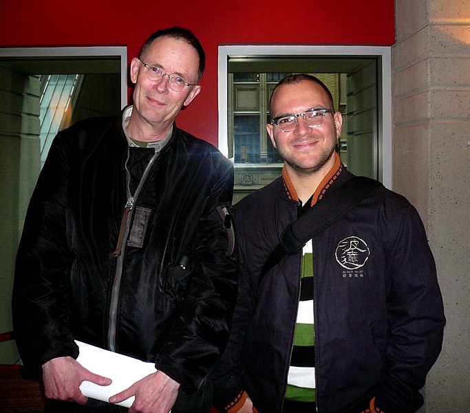 File:William Gibson and Cory Doctorow.jpg