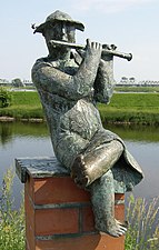 Скульптура «Флейтист» Кристиана Улига
