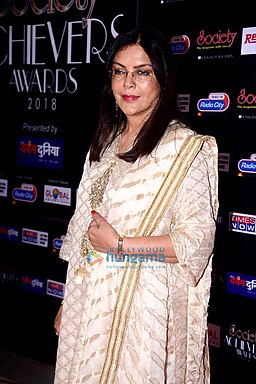 Zeenat Aman at the Society Achievers Awards 2018