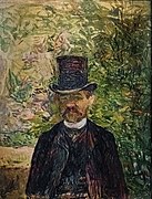 Mr. Désiré Dihau, basson de l'Opéra - Toulouse-Lautrec 1891 MTL.135 by Toulouse-Lautrec in Musée Toulouse-Lautrec Albi