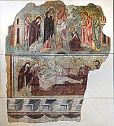 Santi Apostoli (Venice) - Byzantine-style Venetian artist, deposition and burial of Christ, beginning of the 14th century