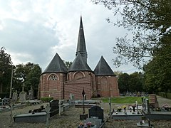 Le chevet de l'église Saint-Omer