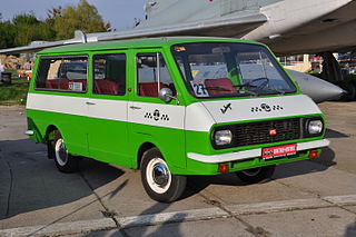 <span class="mw-page-title-main">RAF-2203</span> Van and minibus manufactured by Rīgas Autobusu Fabrika in Latvia