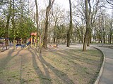 The park's playground in 2013