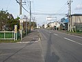 北海道道935号小黒部鰔川線・終点側最初の道道番号と路線名の標識