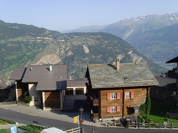 New houses in Visperterminen