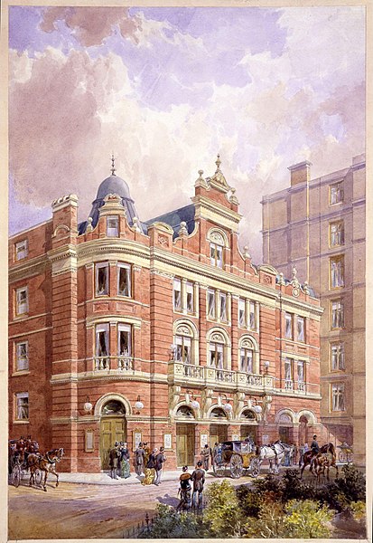 Savoy Theatre, c. 1881