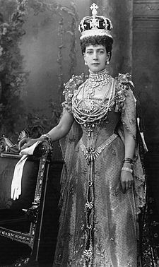 Alexandra Dánská roku 1902