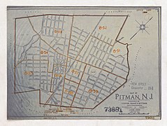 1950 Census Enumeration District Maps - New Jersey (NJ) - Gloucester County - Pitman - ED 8-51 to 59 - NARA - 23853241.jpg