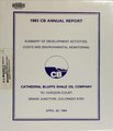 1983 CB annual report - summary of development activities, costs and environmental monitoring (IA 1983cbannualrepo00cath).pdf
