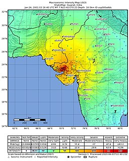 2001 Gujarat earthquake Earthquake in India