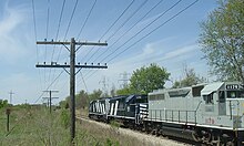 LSRC SD40 and GP40s heading north along Neff Road near Mt. Morris in northern Genesee County, MI 2003 0101Image0005.JPG