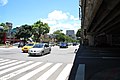 Táiběi Da-an District HéPíng East Rd - JiànGuó Rd Intersection View to South Táiběi Stadtteil Da-an Kreuzung zwischen HéPíng East Rd und JiànGuó Rd Blick nach Süden