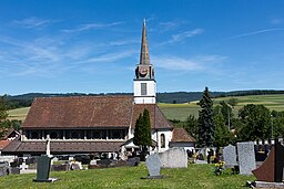 Katolsk kyrka i Courfaivre