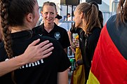 Deutsch: Beachhandball Weltmeisterschaften 2022; Tag 6: 26. Juli 2022 – Frauen, Finale, Spanien-Deutschland 0:2 (14:15, 20:22) English: 2022 Beach handball World Championships; Day 6: 26 July – Women Final – Spain-Germany 0:2 (14:15, 20:22)