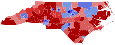 2022 North Carolina House of Representatives election results map by district.svg