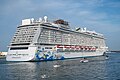 * Nomination Cruise ship, Norwegian Escape, leaving the West Turning Basin at Port Canaveral, Florida. --GRDN711 15:26, 25 October 2023 (UTC) * Promotion  Support Good quality. --Mike1979 Russia 15:27, 25 October 2023 (UTC)