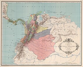 AGHRC (1890) - Carta XII - División política de la Nueva Granada, 1851.jpg