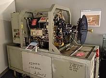 AN-APQ-120 radar and test bench AN-APQ-120 in test bench, 1967 - National Electronics Museum - DSC00368.JPG