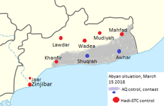 <span class="mw-page-title-main">Abyan conflict</span> Clashes of the Yemeni Civil War